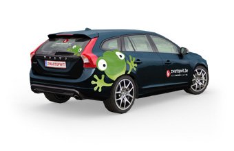 Car wrapping en autobelettering van opmaak tot realisatie. De productie is voor 100% in handen van onze eigen mensen én machines.